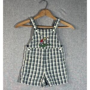 Vintage B.T. Kids Embroidered Overalls 24 Months 100% Cotton